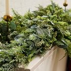 Pre-Lit Faux Mixed Seeded Eucalyptus Garland