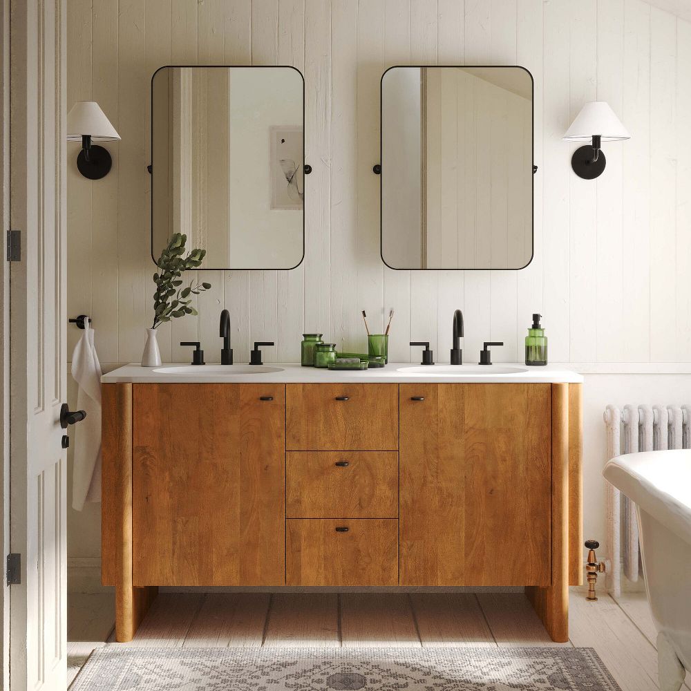 Otto Double Bathroom Vanity (60") | West Elm