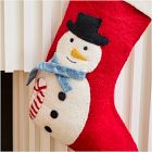 Felt Snowman Stocking