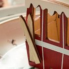 Wood Gondola Place Card Holder Sets