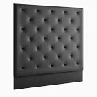 Diamond Tufted Wall Mounted Headboard - Leather