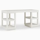 Parsons Open Storage Shelves &amp; Desk Set (62")