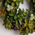 Faux Succulent Wreath