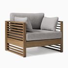 Santa Fe Slatted Outdoor Lounge Chair