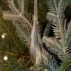 Glass Icicle Ornaments (Set of 6)
