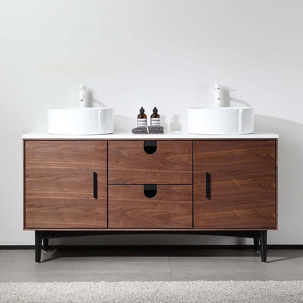Orsa Double Bathroom Vanity (60"–72") | West Elm