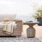 Tambor Outdoor Round Side Table (21")