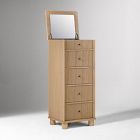 Kids Elora Tall Dresser w/ Jewellery Storage