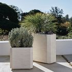 Beveled Ficonstone Indoor/Outdoor Planters
