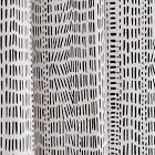 Cotton Canvas Bomu Curtains (Set of 2) - Black