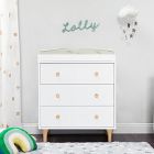 Babyletto Lolly 3-Drawer Changing Table (33")