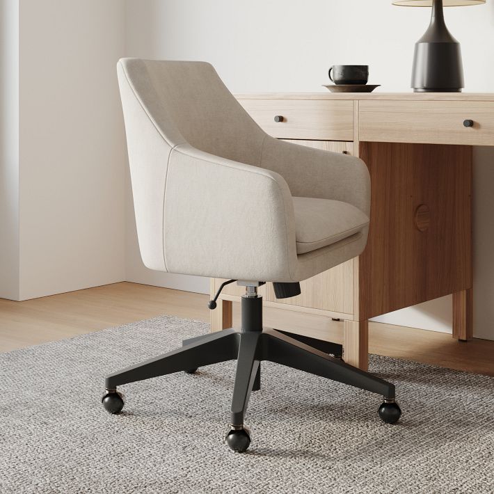Helvetica Swivel Office Chair West Elm