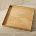 Modern Marquetry Wood Trays - Ashwood