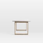 Portside Outdoor Concrete Dining Table (72&quot;) - ADA