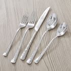 Reagan Hammered Mirror Flatware Place Setting (Set of 20)
