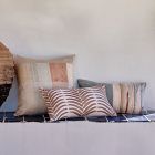 Woven Palm Pillow Cover