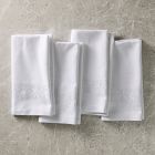 Embroidered Snowfall Cotton Napkin Sets