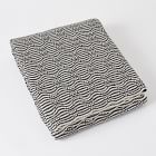 Made*Here New York Lightweight Optical Stripe Blanket