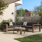 Portside Outdoor 3-Piece L-Shaped Sectional (97&quot;)