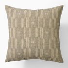 Checkered Ikat Pillow Cover