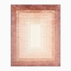 Ombre Border Rug