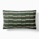 Pieced Offset Stripe Pillow Cover