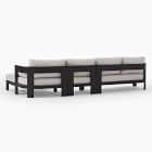 Caldera Aluminum Outdoor 3-Piece Chaise Sectional (135")