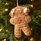 Felt Gingerbread People Ornaments