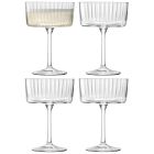 Gio Lines Coupe Glasses (Set of 4)