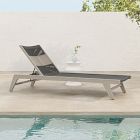 Julian Wood &amp; Rope Outdoor Chaise Lounge