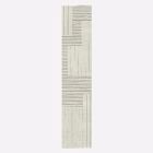 Painted Mixed Stripes Wool Rug