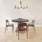 Orbit Extra Large Round Dining Table- Faux Marble