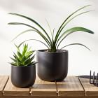 Radius Ceramic Indoor/Outdoor Tabletop Planters