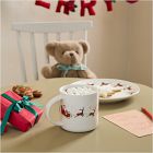 Santa's Sleigh Ceramic Mug