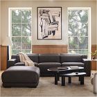 Dalton Motion Leather Ottoman