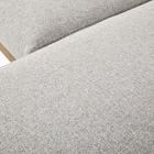 Santa Fe Slatted Outdoor 3-Piece Chaise Sectional (124")