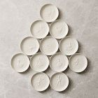12 Days of Christmas Ceramic Appetizer Plates (Set of 12)