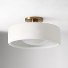 Anders Porcelain Flush Mount (5&quot;&ndash;14&quot;)