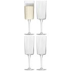 Gio Lines Champagne Flutes (Set of 4)