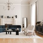 Herringbone Wood Buffet (77&quot;)