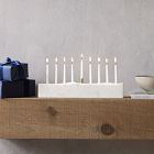 Marble &amp; Brass Menorah