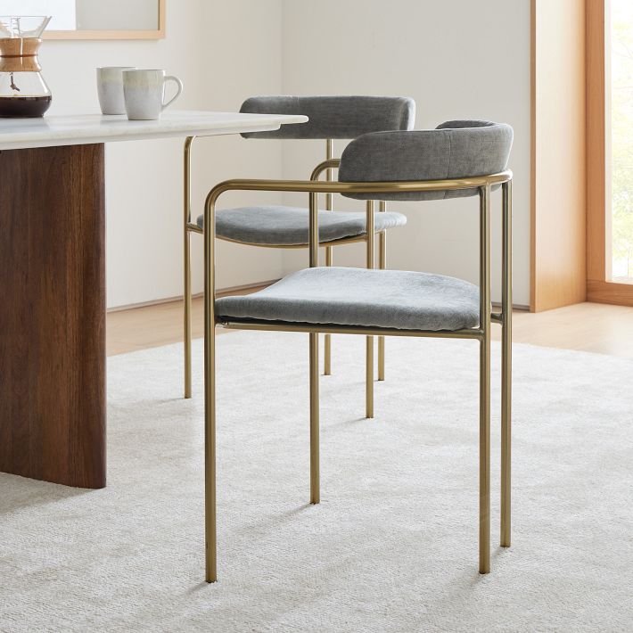 ひろ:westelm ダイニングチェア Wire Frame Dining Chair | West Elm