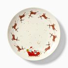 Santa's Sleigh Ceramic Cookie Platter