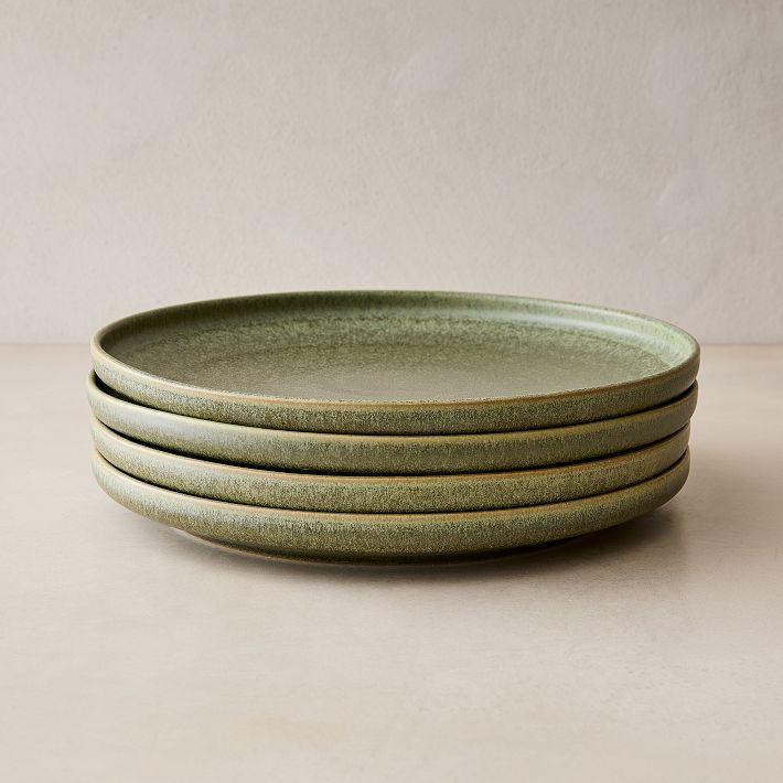 Kanto Stoneware Dinner Plate Sets in Green