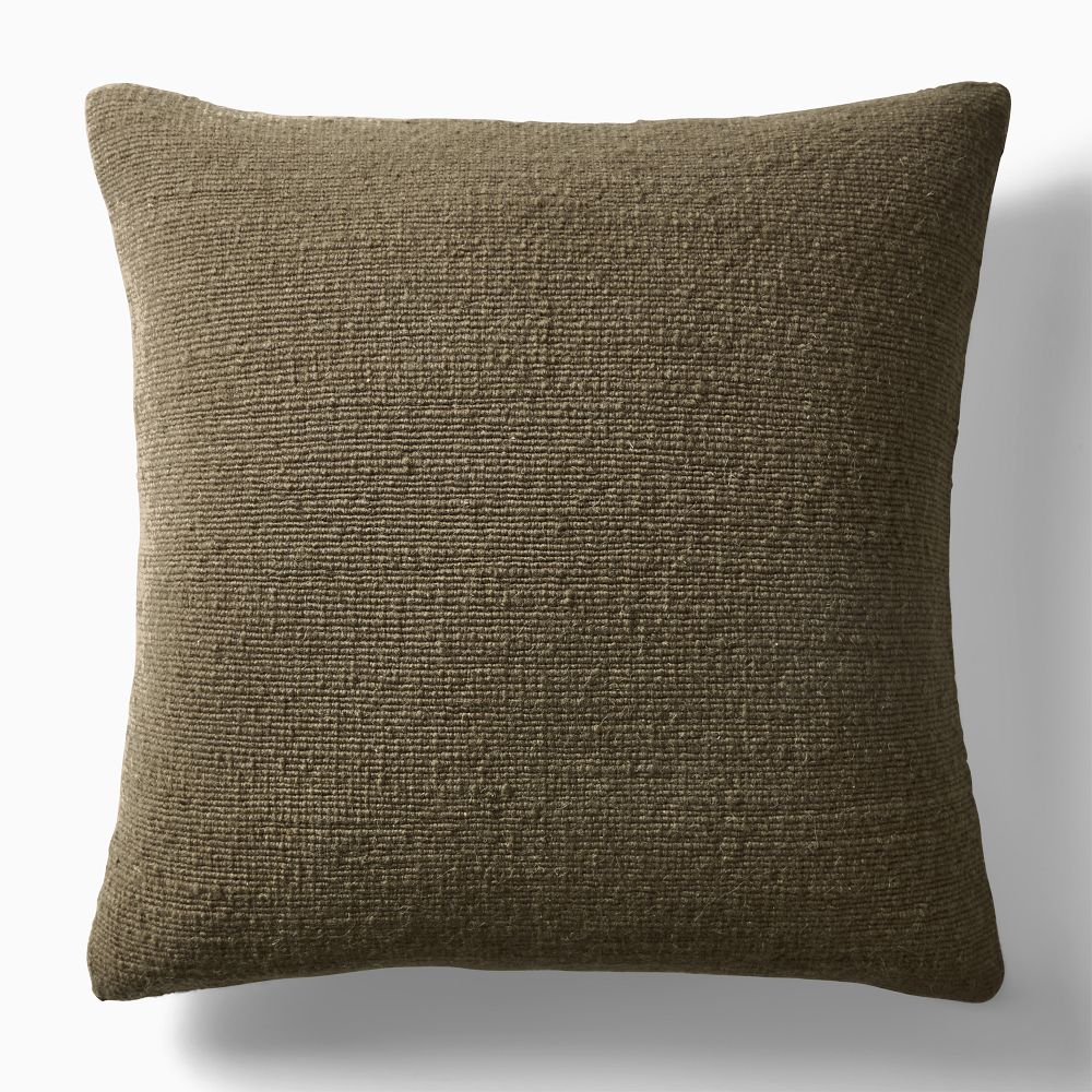 Cozy Woven Pillow Cover + Feather Down Insert