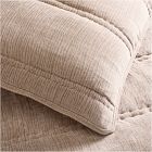 Chenille Linear Comforter &amp; Shams