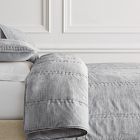 Chenille Linear Comforter &amp; Shams
