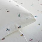 Cotton Percale Skiers Sheet Set