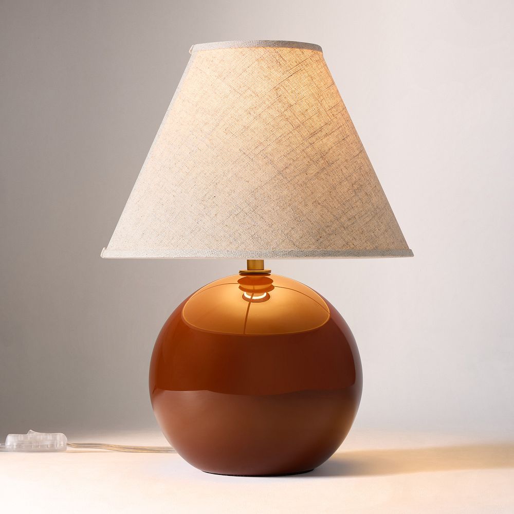 Perry Glass Table Lamp (15.5") Set