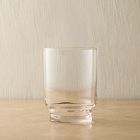 Grooved Stem Double Old Fashioned Glasses